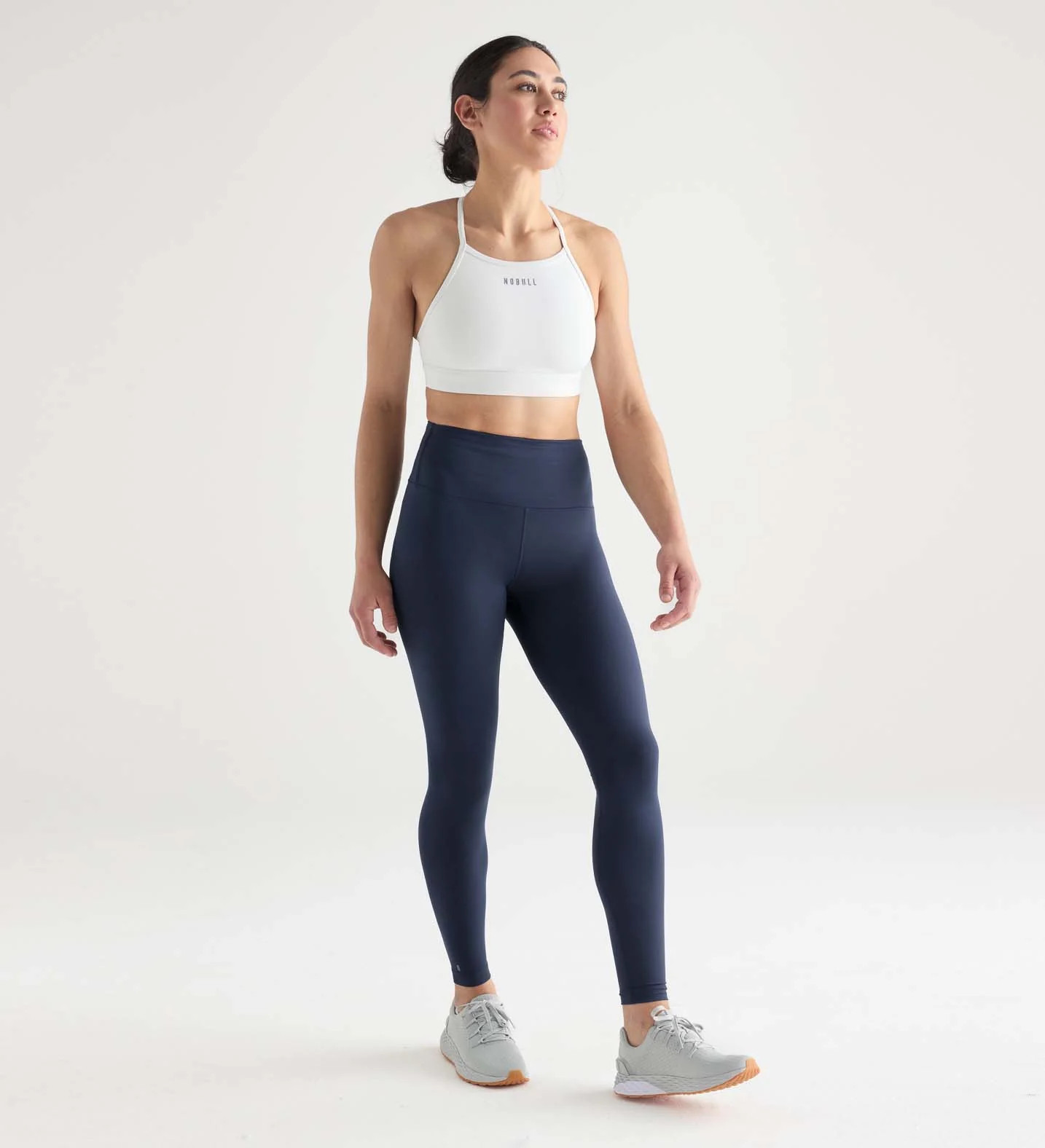WOMEN'S HIGH-RISE MATTE TIGHT 28" | NIGHT NAVY | NOBULL | NOBULL
