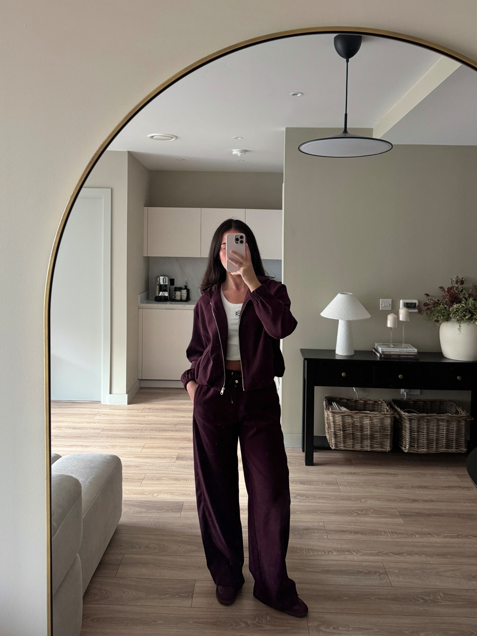 Obsessed with this burgundy tracksuit - SO comfy & perfect length too! I got a size M for a looser fit 🍂

Loungewear, autumn loungewear, tracksuit, athleisure, Zara autumn, Zara, Zara loungewear, casual outfits, everyday outfits 

#LTKuk #LTKautumn #LTKstyletip