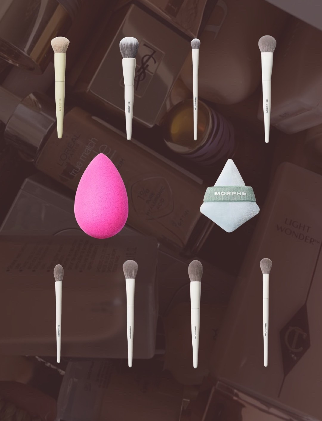 My go to brushes in my go to routine !