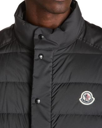 Moncler Selves Padded Short Men's Jacket with Logo  | Bloomingdale's NEW & NOW The Winter Shop Me... | Bloomingdale's (US)