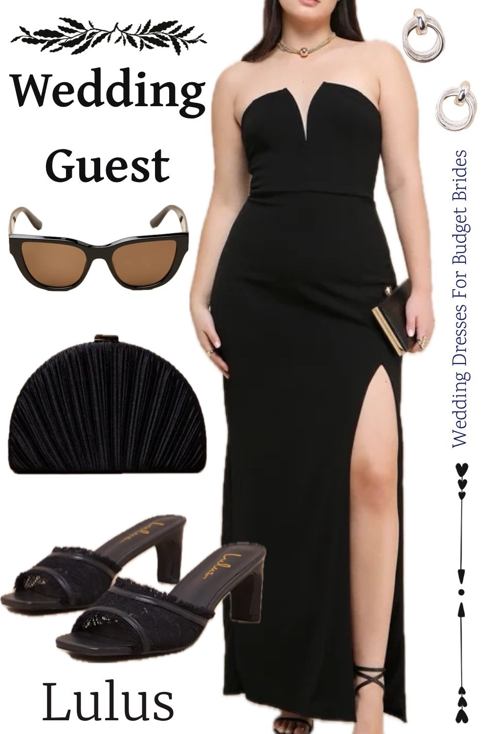 Black long evening gown and accessories at Lulus.

Special occasion dress, prom dress, wedding guest dress, formal dress, black full length dress, bridesmaid dress, bridal party dress, Lulus dress.

#LTKWedding #LTKSeasonal #LTKMidsize