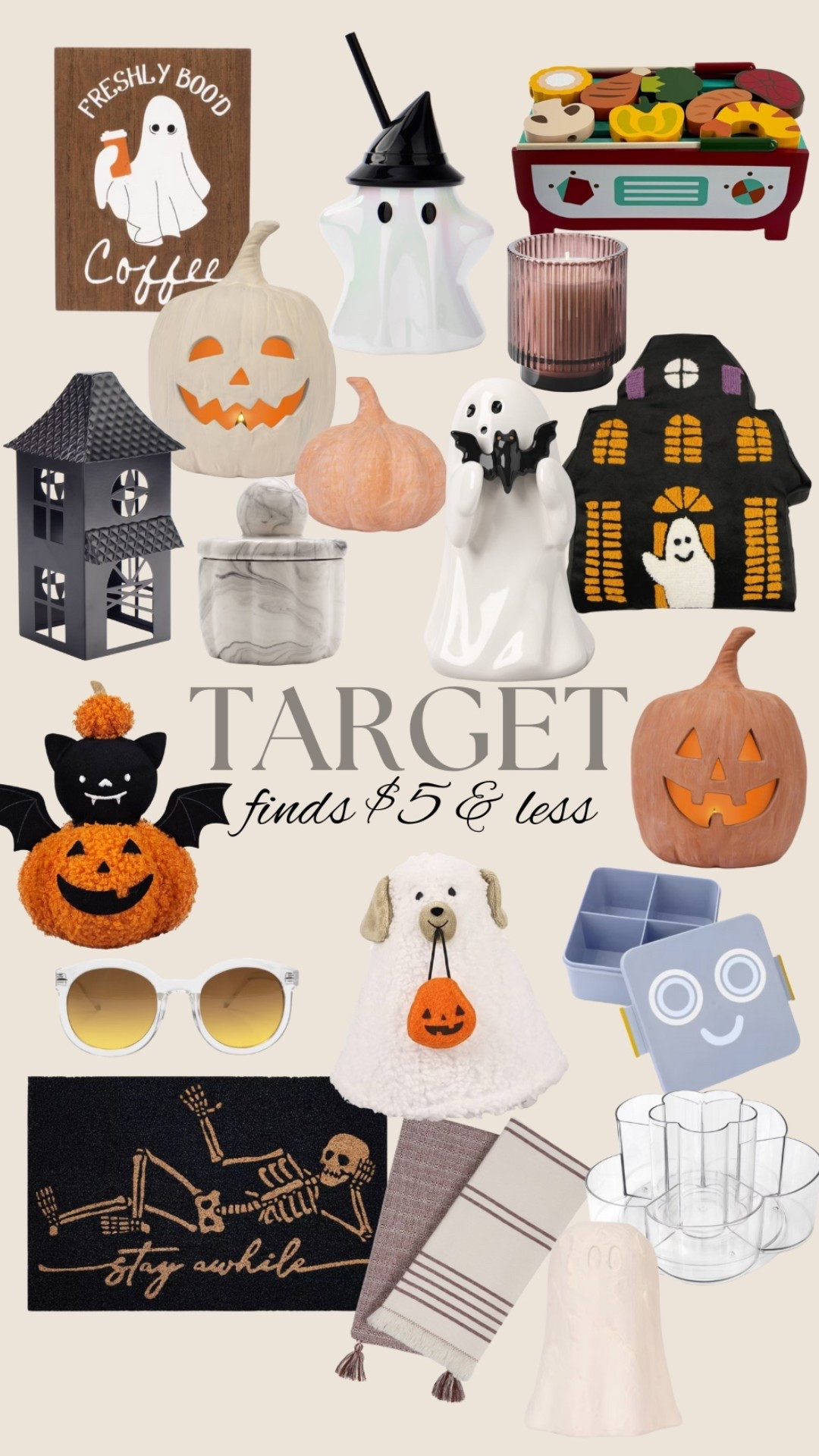 Target finds $5 & less! 

#targetfinds #targetbullseye #target #halloween #halloweenfinds #halloweendecor #homefinds #kidsfinds #affordablefinds #pumpkins #ceramicpumpkins #claypumpkins 

#LTKFindsUnder50 #LTKSeasonal #LTKHome