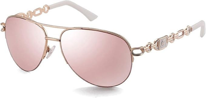 Aviator Sunglasses for Women Mens Metal Frame Mirrored Sunglasses UV 400 Protection Classic Eyewe... | Amazon (CA)