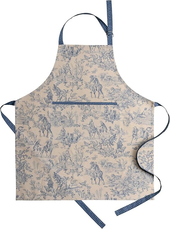 Maison d' Hermine 100% Cotton Apron for women with Pocket Kitchen Chef Apron for Men Cooking Moth... | Amazon (US)