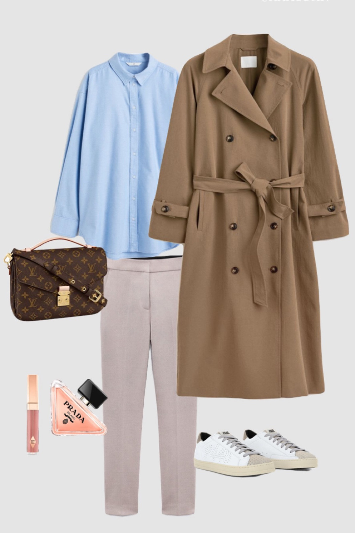 Basically what I’m wearing today! These Zara trousers have endless options from workwear to casual. Love beige/camel with blue.

#LTKstyletip