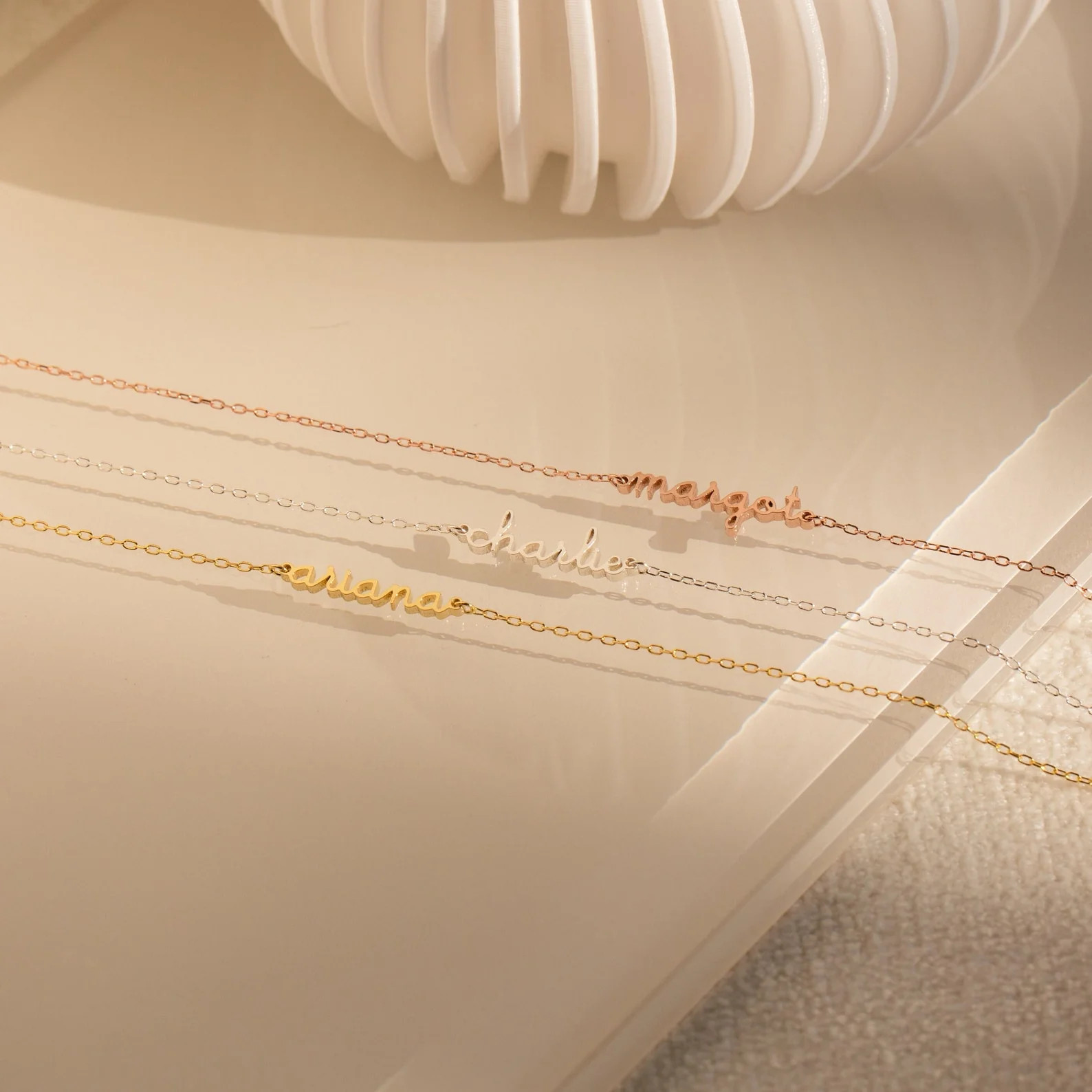 Dainty Tiny Name Bracelet | Caitlyn Minimalist