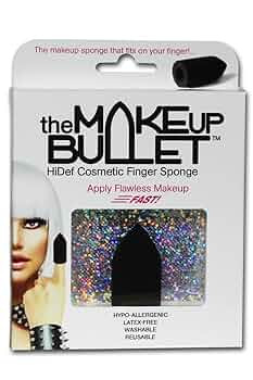 The Makeup Bullet® - HiDef Cosmetic Finger Sponge - Wearable Beauty Tool - Adaptive Aid (Single ... | Amazon (US)