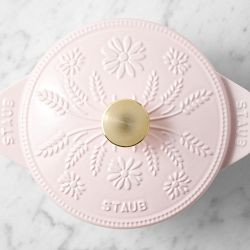 Staub Enameled Cast Iron Floral Petite French Oven, 1 1/2-Qt. | Williams-Sonoma