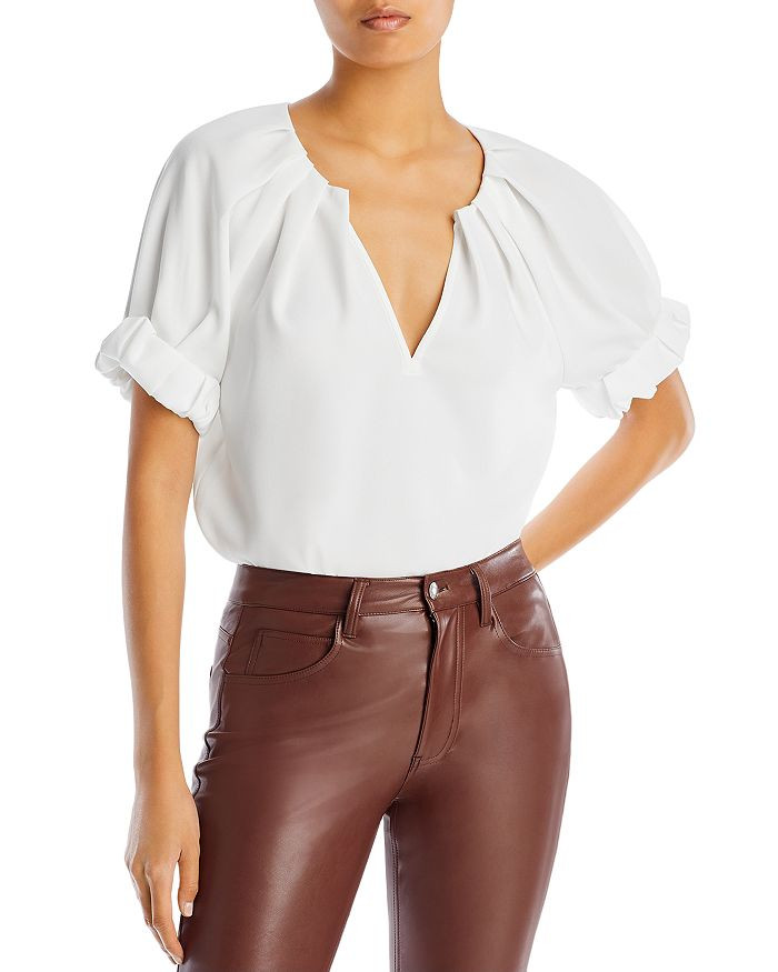 Carey II Pleated Cuffed Top | Bloomingdale's (US)