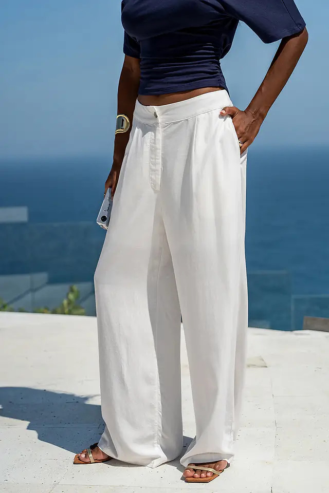 Common Thread White Pants | Cupshe US
