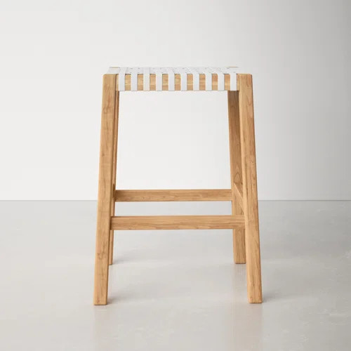 Alston Backless Leather Bar & Counter Stool | Wayfair North America