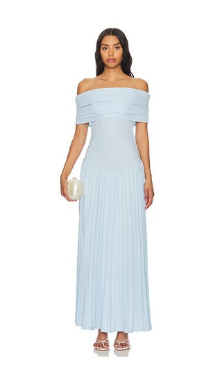 LIONESS Field Of Dreams Dress in Baby Blue. - size S | Revolve Clothing (Global)
