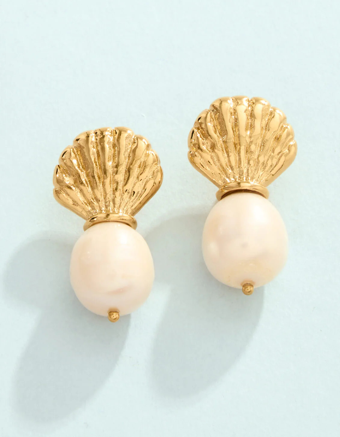 Pearl Shell Stud Earrings Pearl | Spartina 449