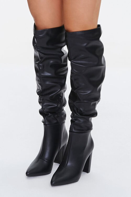 Slouchy Knee-High Boots | Forever 21 | Forever 21 (US)