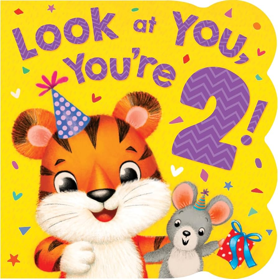 Look At You, You’re 2! - Colorful Kids Birthday Picture Book, Ages 2+ – Celebrate Baby’s Se... | Amazon (US)