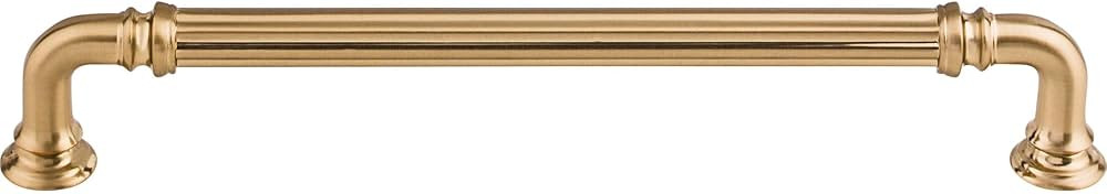 Top Knobs TK324HB TK324 Reeded 7 Inch Center to Center Handle Cabinet Pull from The Chareau Colle... | Amazon (US)