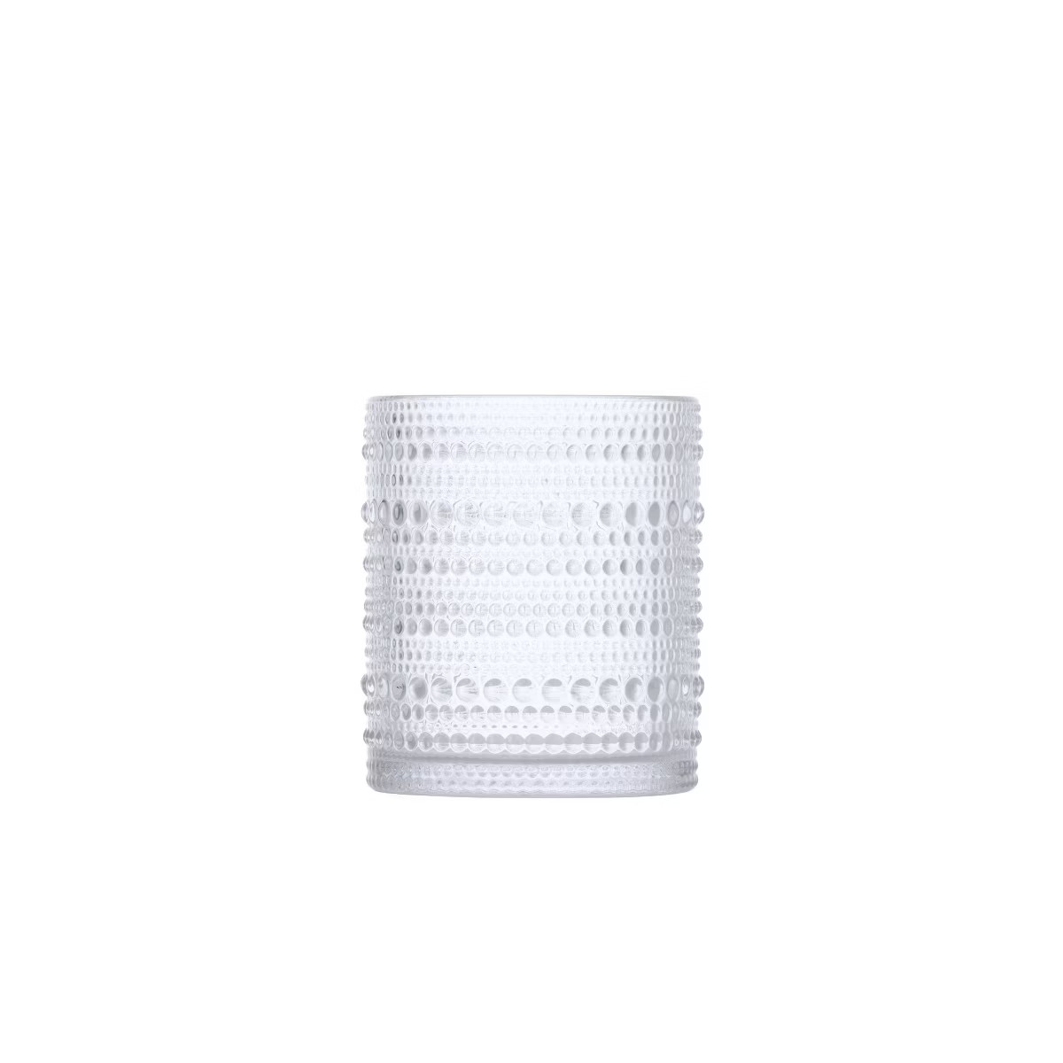 10oz Vintage Beaded Glass Short Tumbler | Target