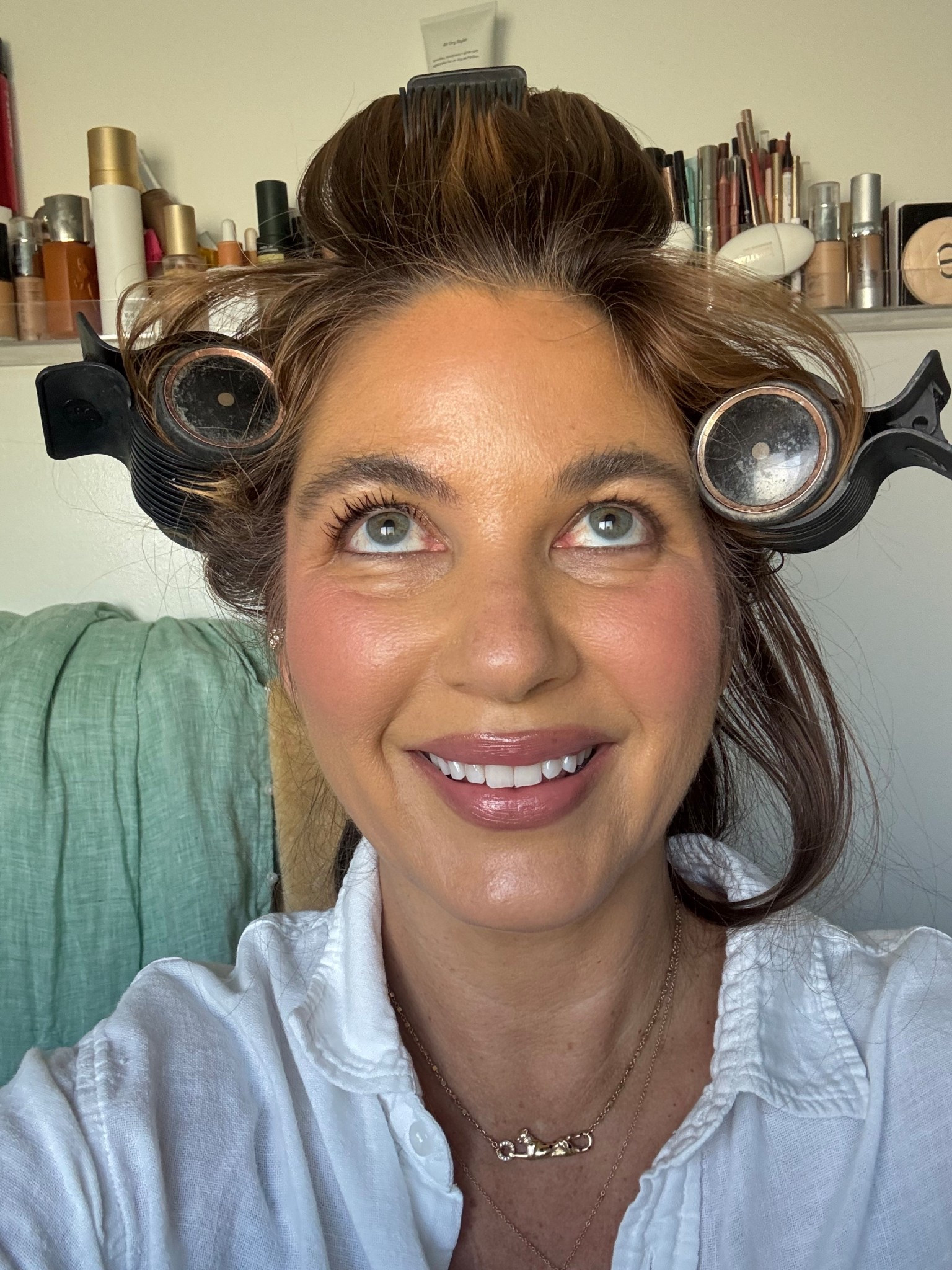 This mascara (on my left eye only in this pic) makes a huge difference!! Best of all, there’s no smudging or smearing, and it removes easily with warm water

#LTKdayinmylife #LTKBeauty #LTKFindsUnder50