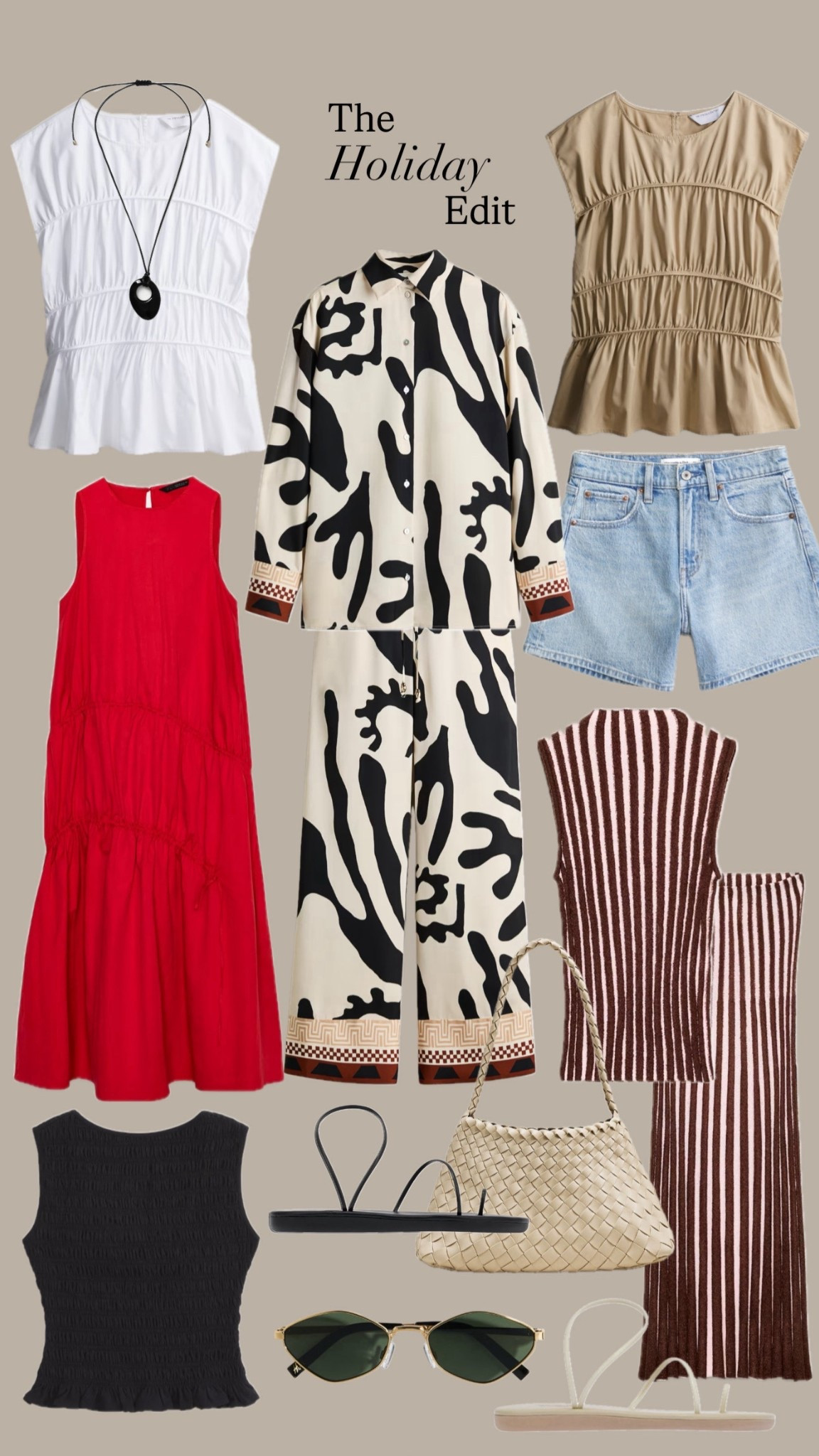 The holiday edit 

#LTKstyletip #LTKtravel #LTKspring