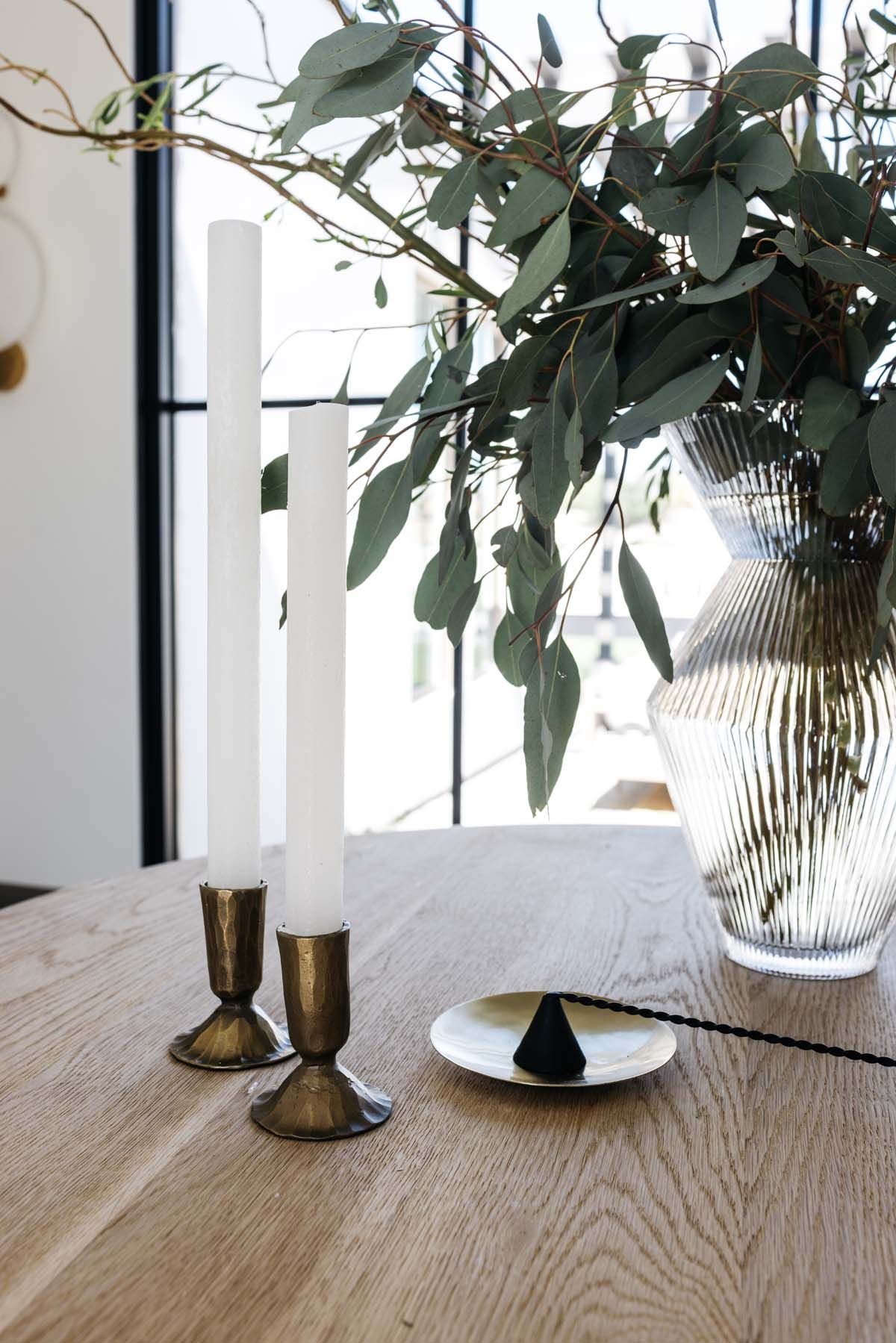 Liesel Candlestick - Brass | THELIFESTYLEDCO
