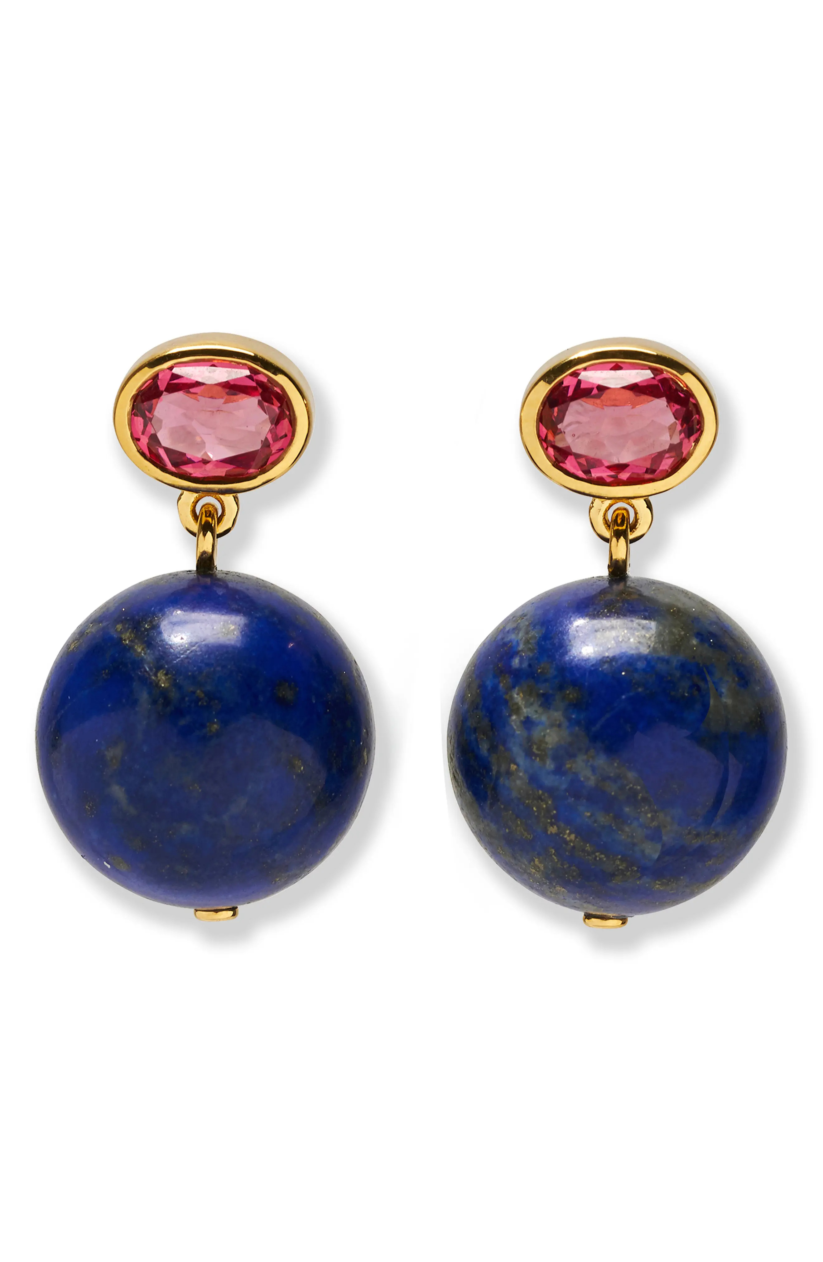 Umbria Rhodolite & Lapis Drop Earrings (Women) | Nordstrom | Nordstrom
