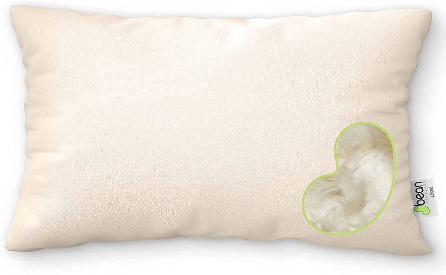 Kapok Standard Bed Pillow - 20" x 26" - Organic Cotton, Vegan, Premium Quality - Made in USA - Ne... | Amazon (US)