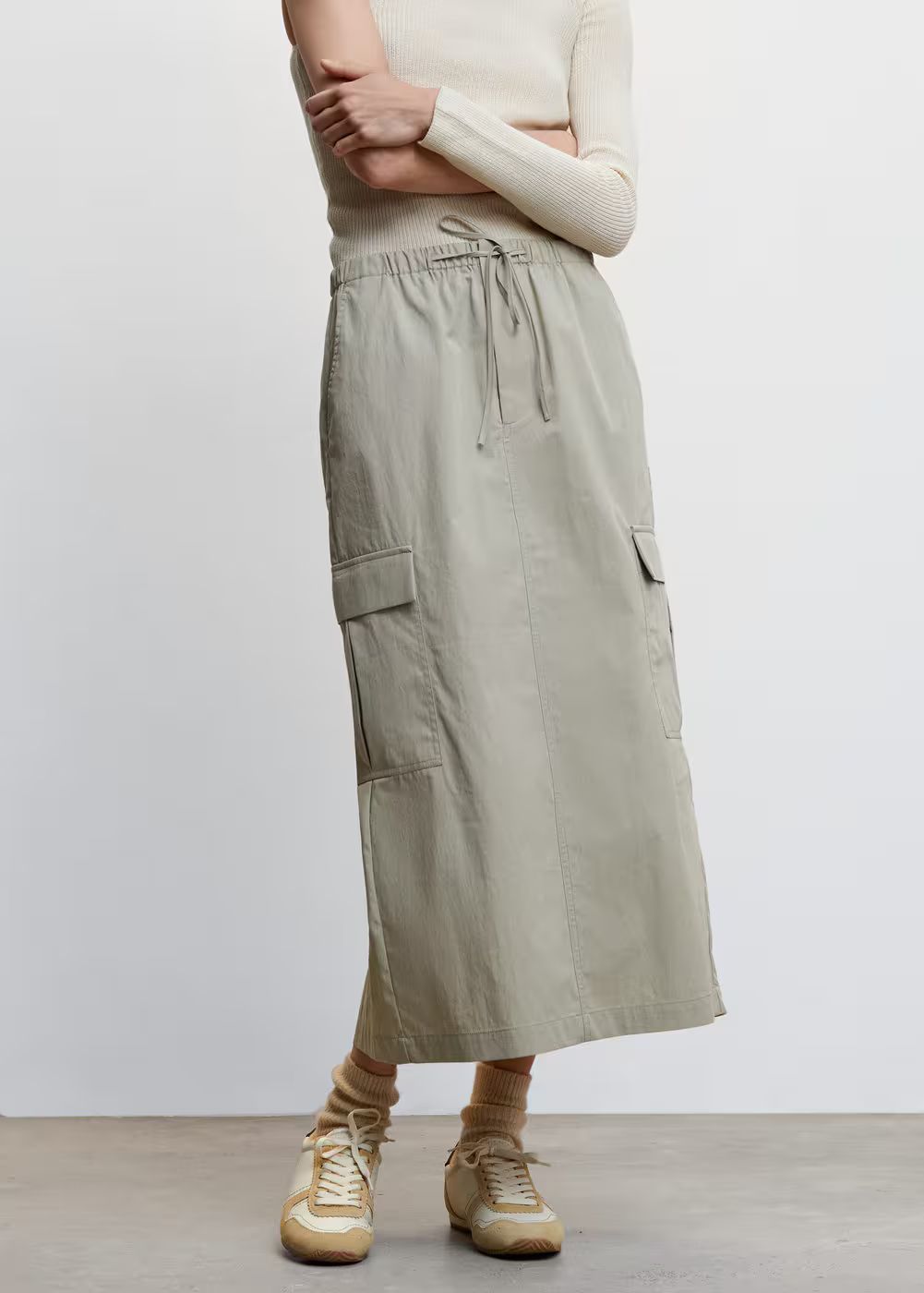 Parachute skirt -  Women | Mango USA | MANGO (US)