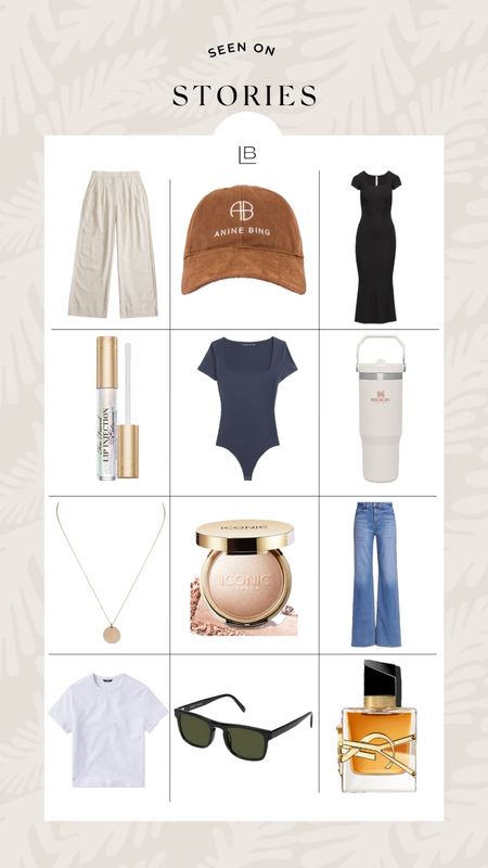 Seen on stories! Linen pants + hat+ perfume + highlighter + perfume. 

#LTKSeasonal #LTKbeauty #LTKstyletip