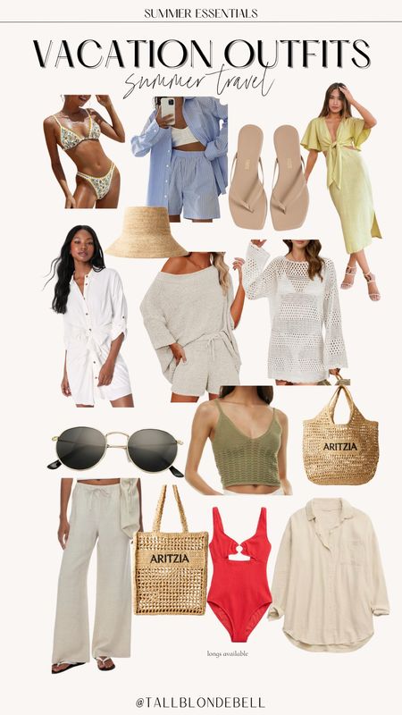 Vacation outfits for summer travel!

#LTKStyleTip #LTKSeasonal #LTKTravel