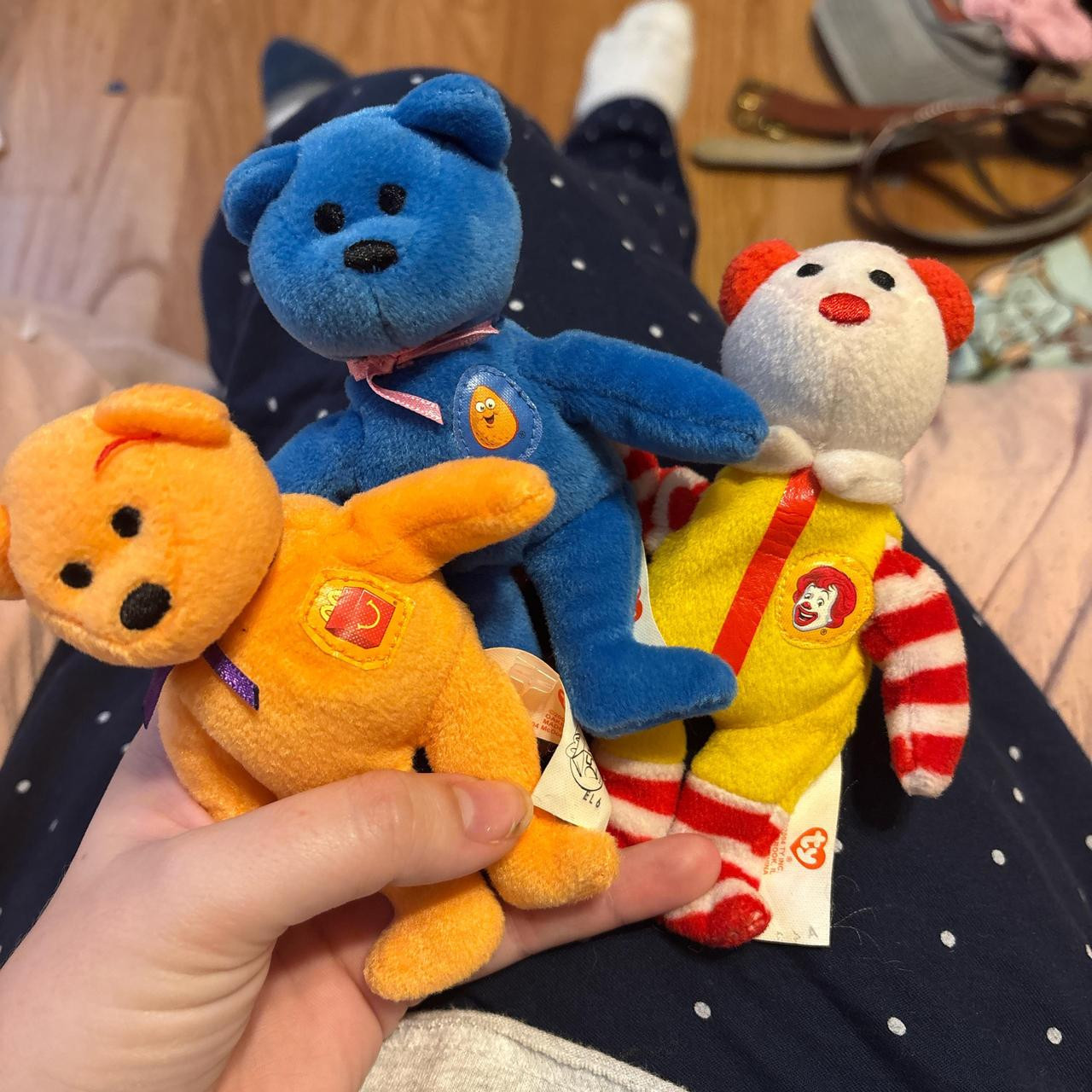 Ty-Lr Stuffed animal - Multi/Yellow | Depop US