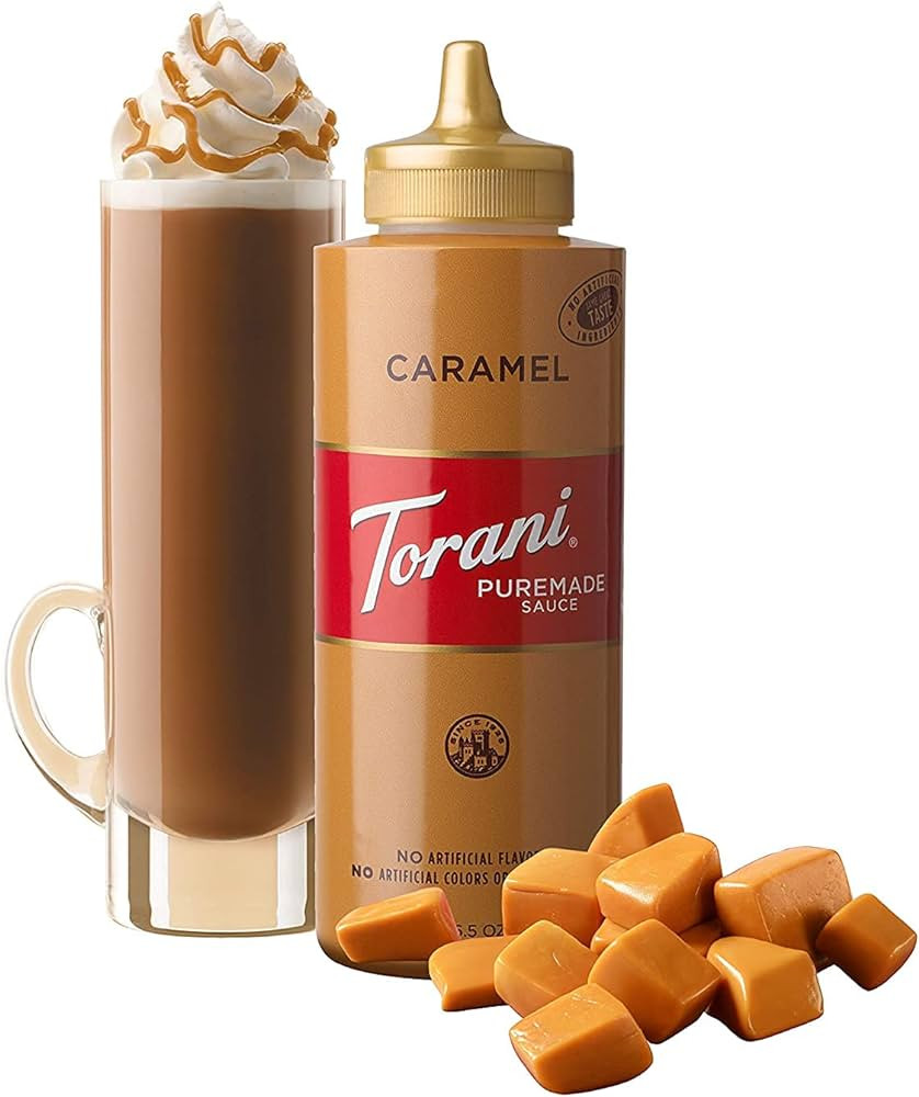 Torani Sauce caramel Squeeze, 50 ml | Amazon (CA)