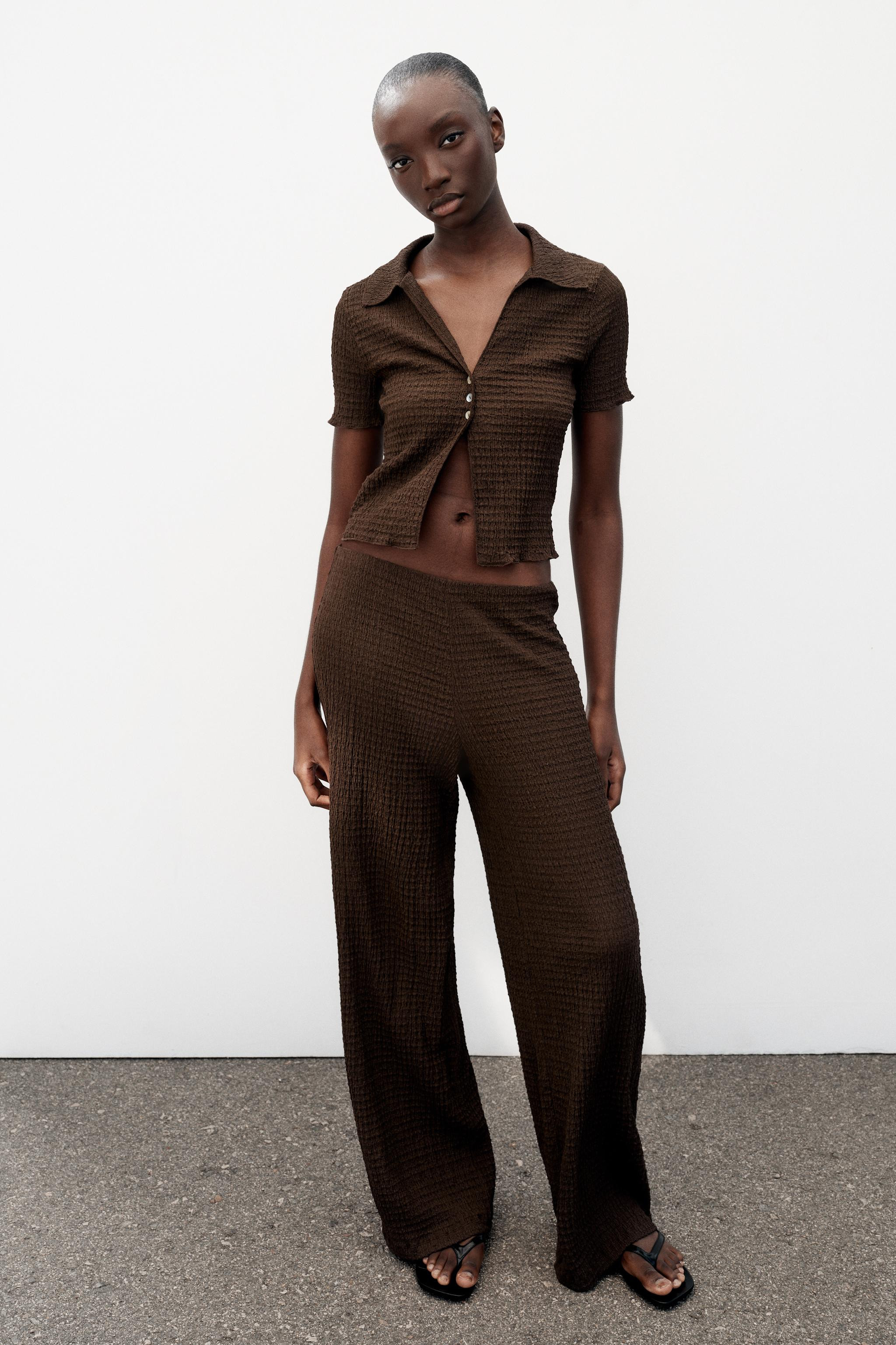 TEXTURED CROPPED JACKET | Zara UK