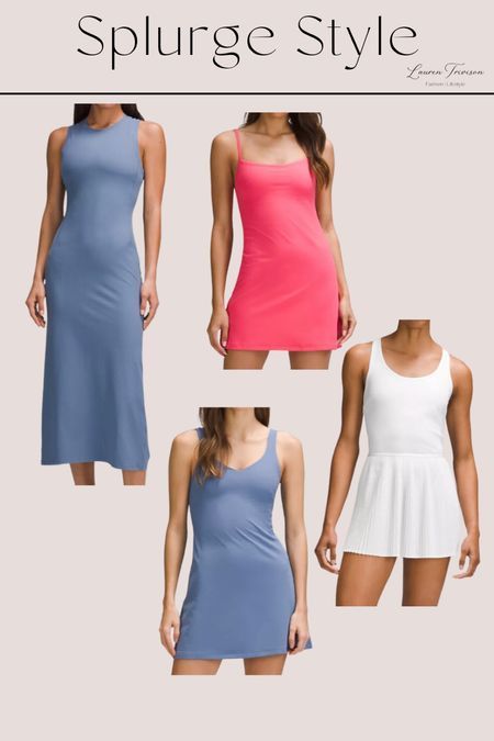 Splurge worthy workout dresses! Perfect for golf, tennis or pickleball!

#LTKActive #LTKMidsize #LTKStyleTip