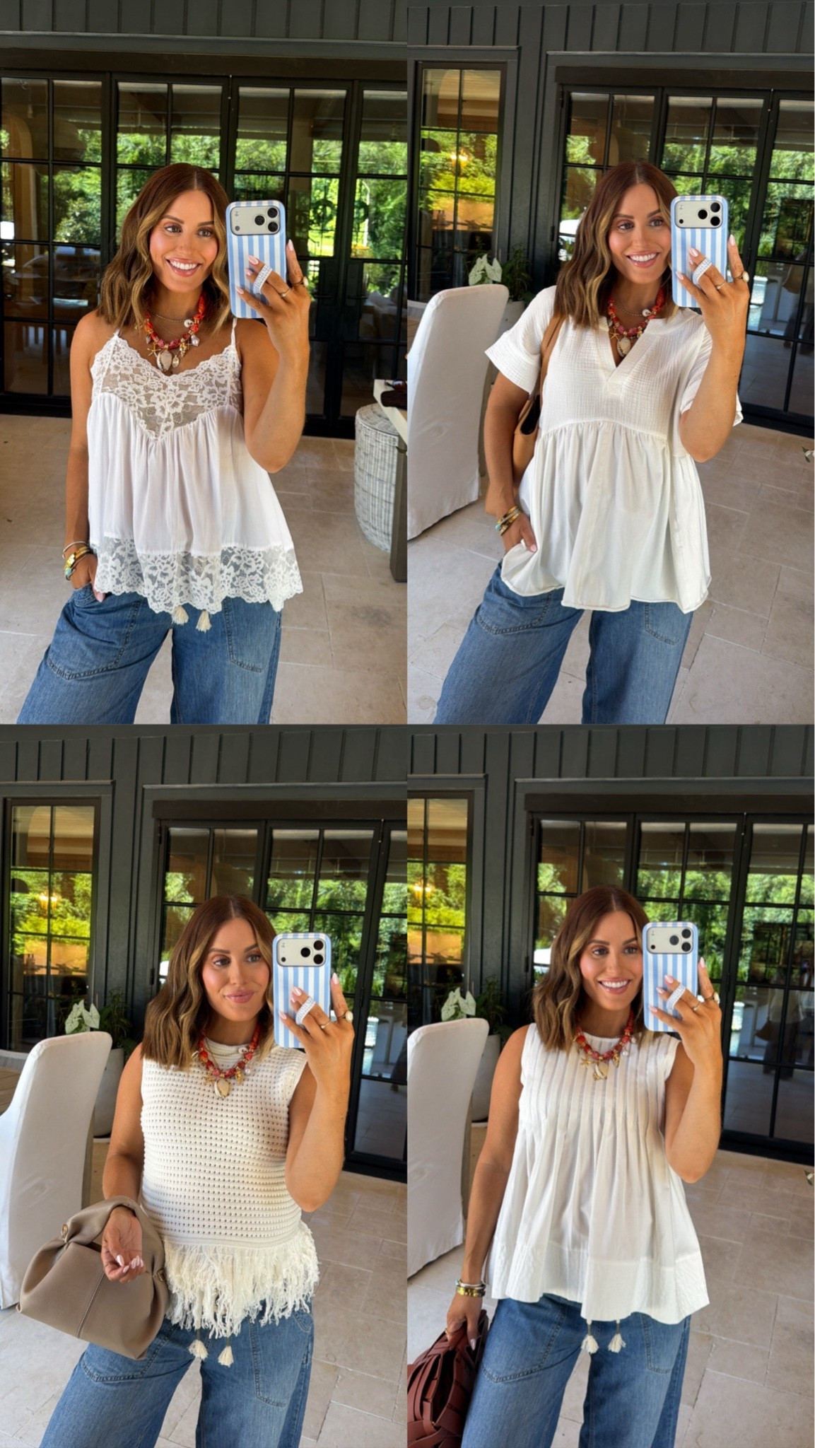 White tops all under $35 from Amazon! Easy & effortless basics that are a staple in any wardrobe. I’m wearing a small in every style for reference. 

Amazon fashion || white tops || boho tops || closet staples || women’s fashion || trendy fashion ||

#LTKBump #LTKPetite #LTKootd