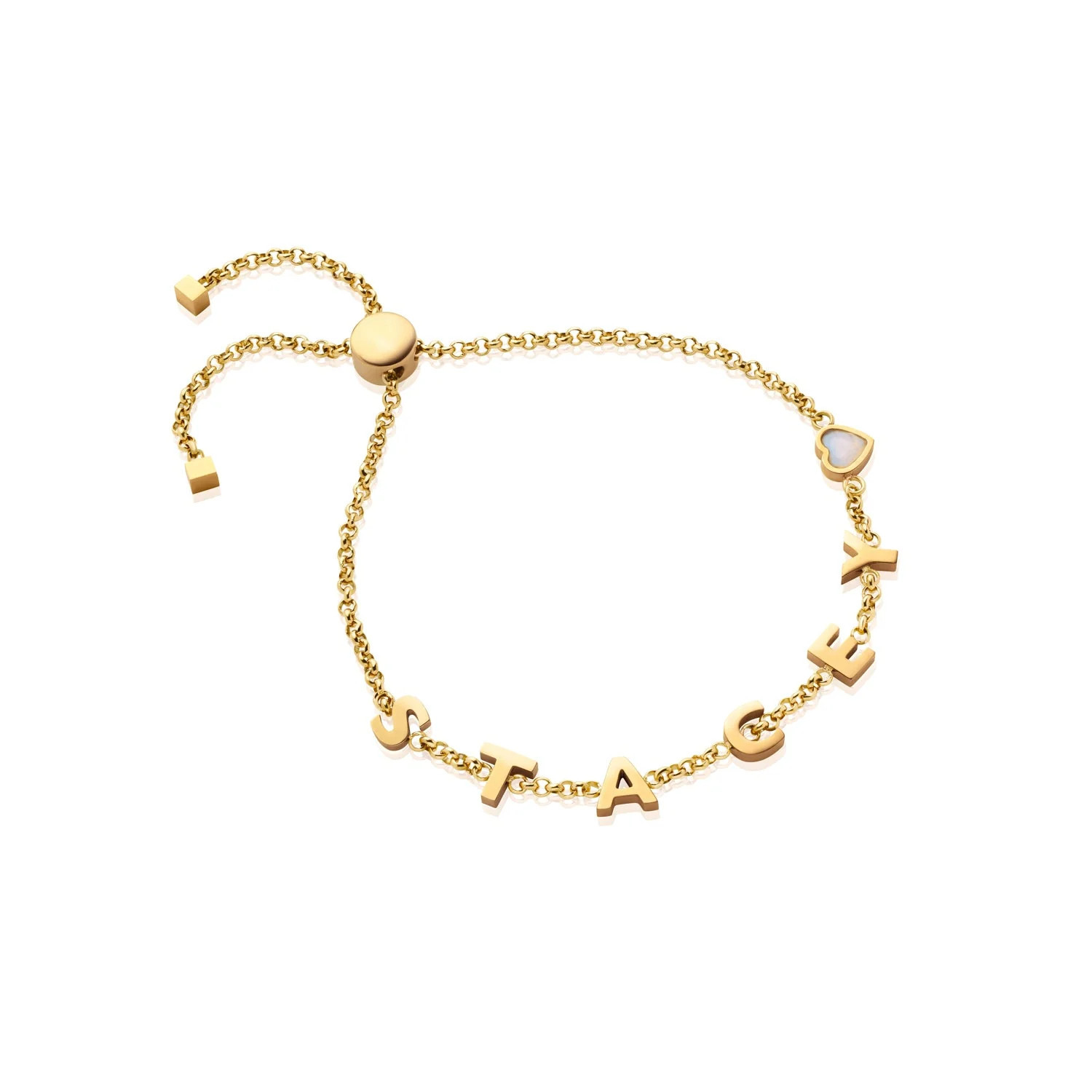 Custom Name Bracelet (Gold) | Abbott Lyon