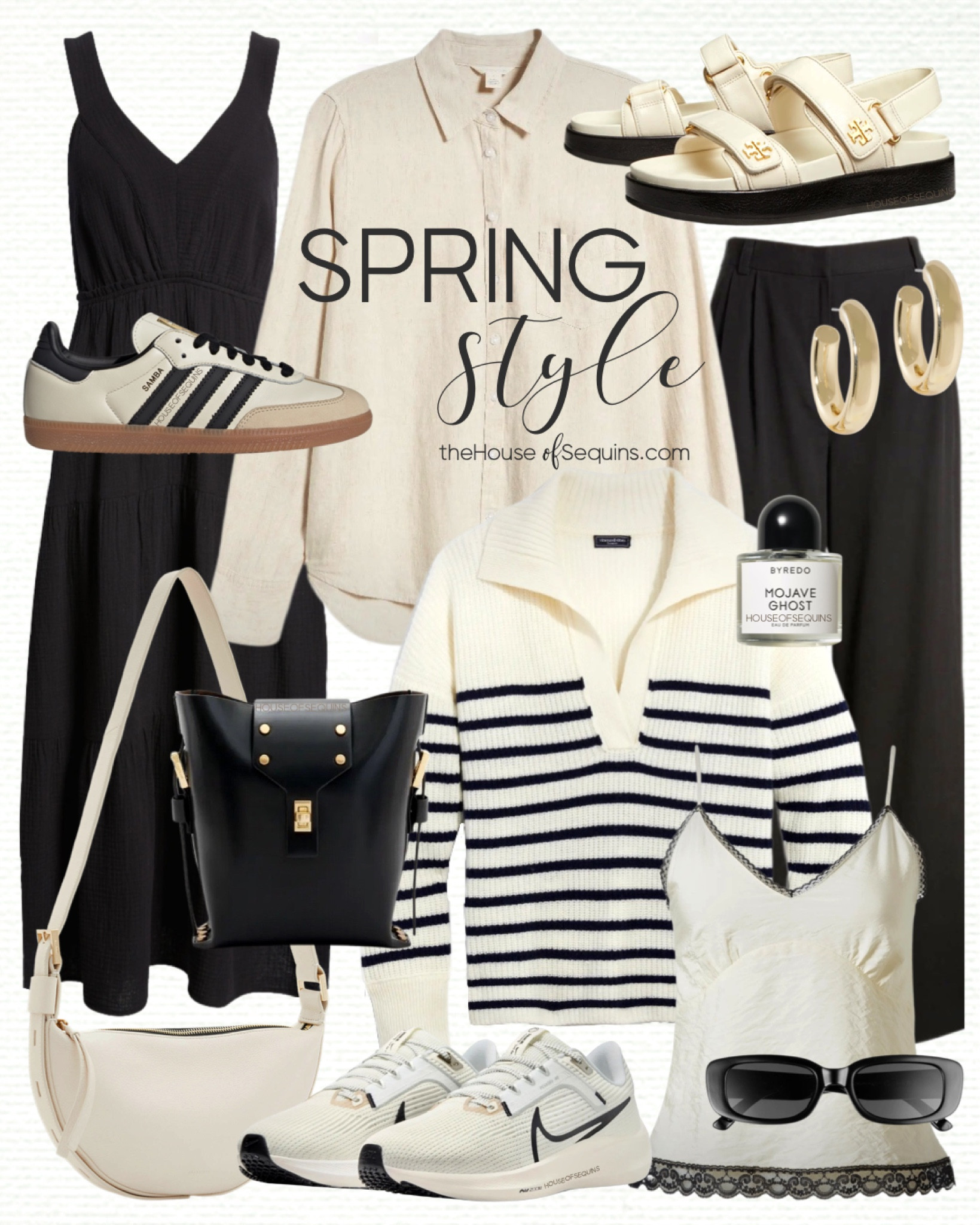 Shop these Nordstrom spring outfit finds! Striped sweater, polo sweater, lace cami, cableknit sweater, linen shirt, wide leg pants, Sam Edelman Rowan sandals, Tory Burch Kira Platform sandals, Adidas samba, Nike Air Zoom sneakers, Allsaints bucket bag and half moon Crescent bag. 

Follow my shop @thehouseofsequins on the @shop.LTK app to shop this post and get my exclusive app-only content!

#liketkit #LTKshoecrush #LTKstyletip
@shop.ltk
https://liketk.it/4yo6o

#LTKSeasonal