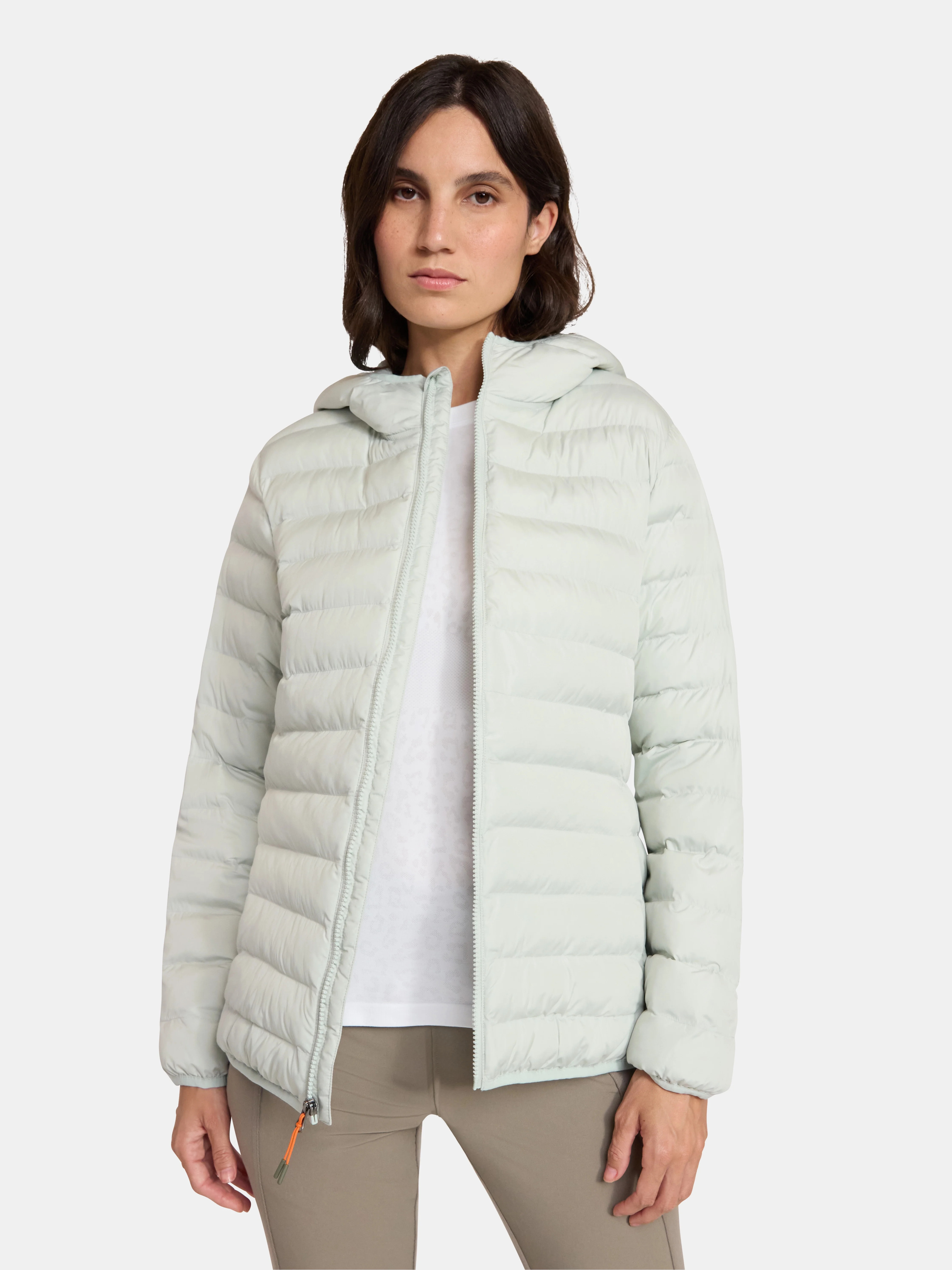 Ozark Trail Women's and Women's Plus Size Core Puffer Jacket with Hood, Sizes XS-3X | Walmart (US)