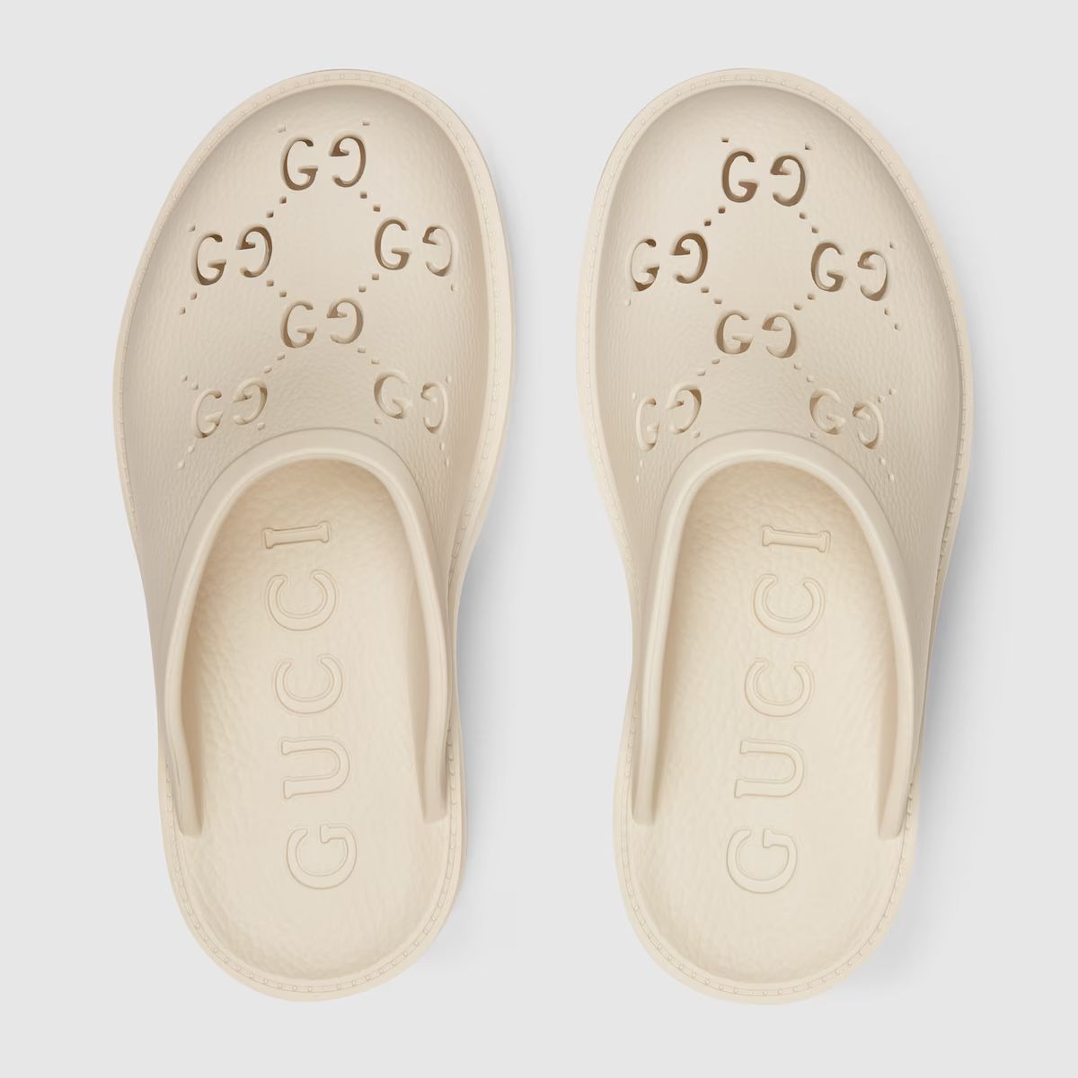 Women's platform perforated G sandal | Gucci (US)