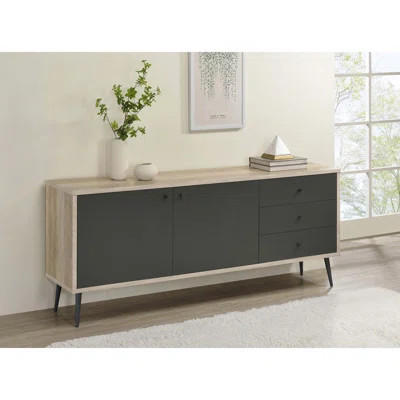 2-Door Accent Cabinet With 3 Drawers | Wayfair North America