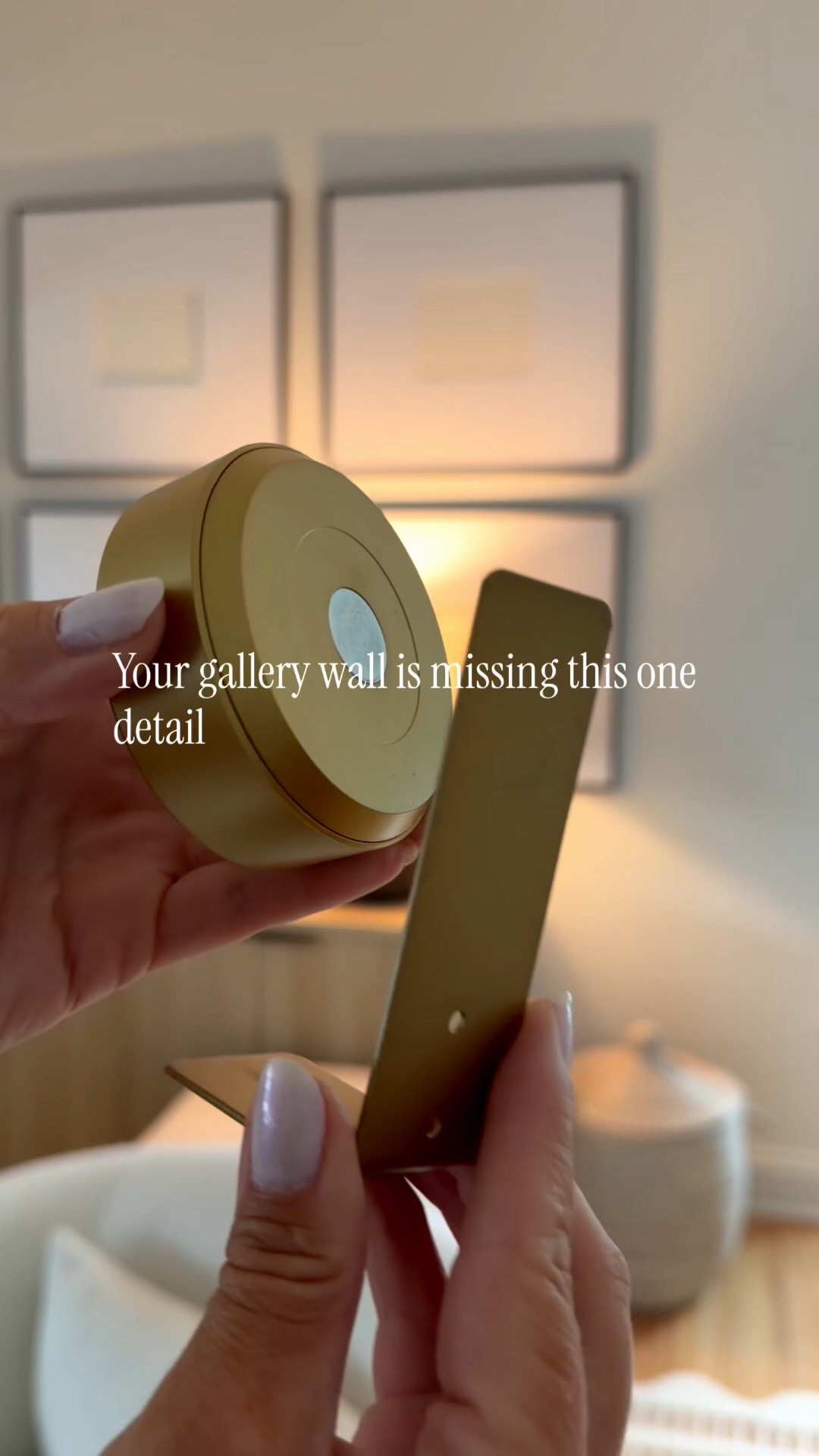 One of my favorite home upgrades lately. ✨ These rechargeable picture lights install in minutes—no hardwiring, no electrician, and they instantly make a gallery wall feel more custom.

#LTKHome #LTKSaleAlert