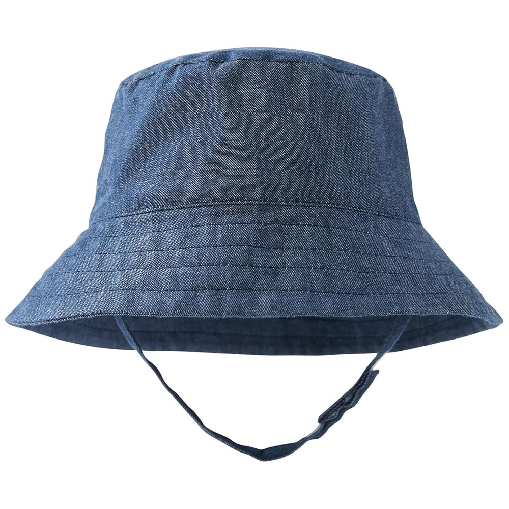 pureborn Baby Toddler Bucket Hat for Infant Boys Girls Kids Breathable Sun Hat with Chin Strap | Amazon (US)