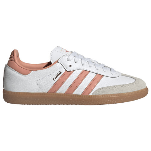 adidas Originals Womens adidas Originals Samba OG - Womens Shoes Crystal White/Cloud White/Wonder Clay Size 10.0 | Foot Locker (US)