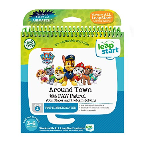 LeapFrog LeapStart 3D Around Town with PAW Patrol Book, Level 2 | Amazon (US)