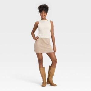 Universal Thread - Women's Mini Sweater Skirt - Universal Thread Tan  Tan | Poshmark