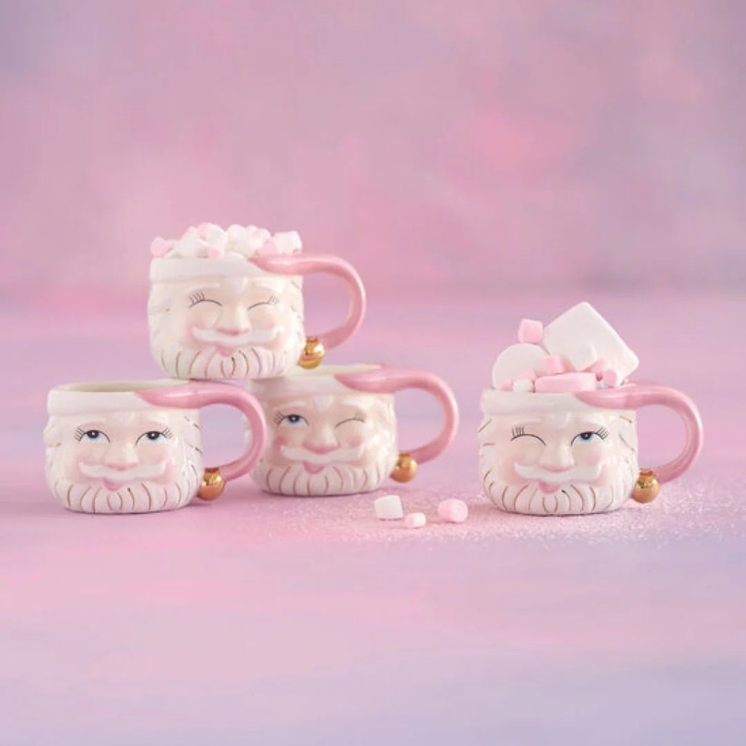 COMING SOON! Papa Noel Pink Mug | Pink Antlers