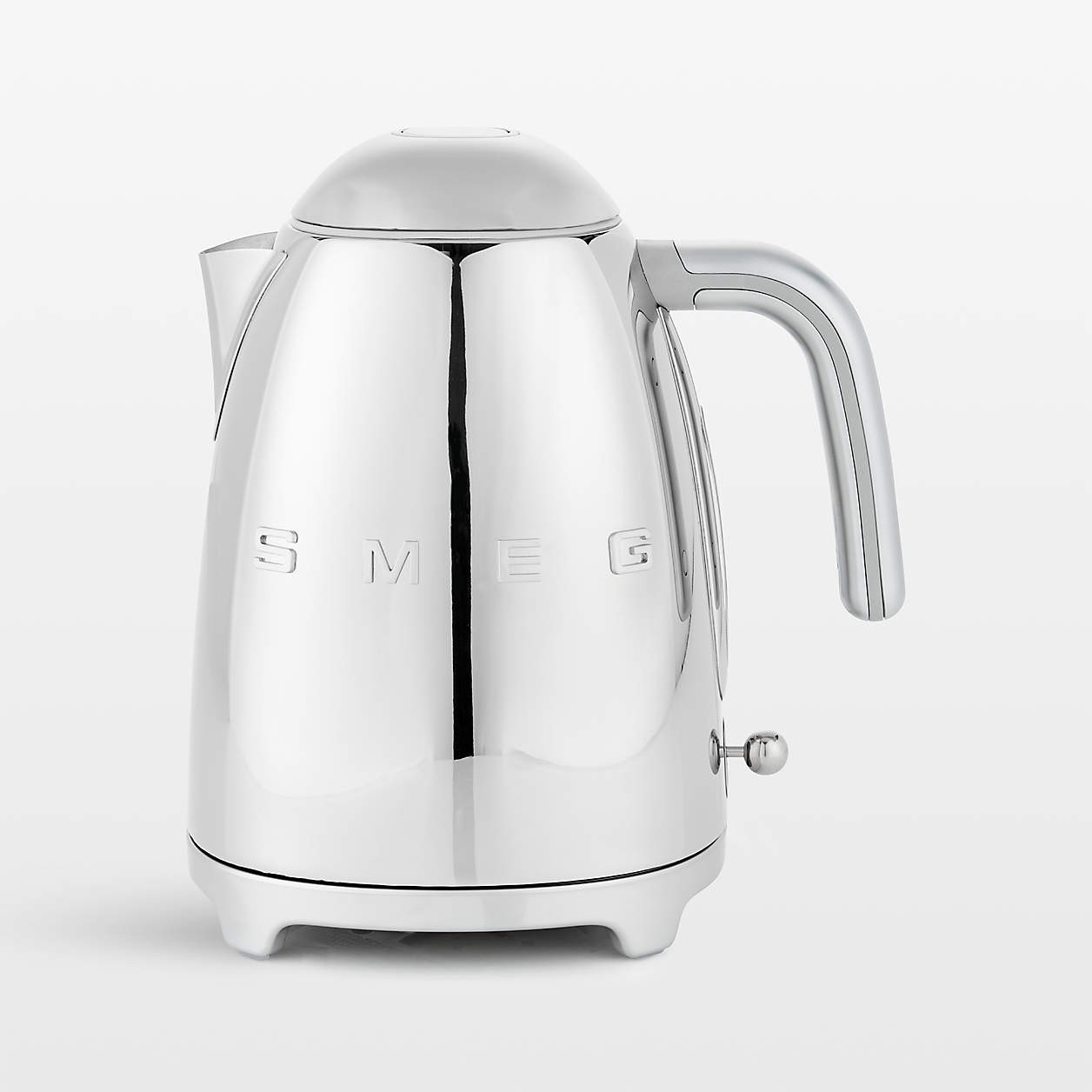 Smeg Silver Retro Electric Tea Kettle + Reviews | Crate & Barrel | Crate & Barrel