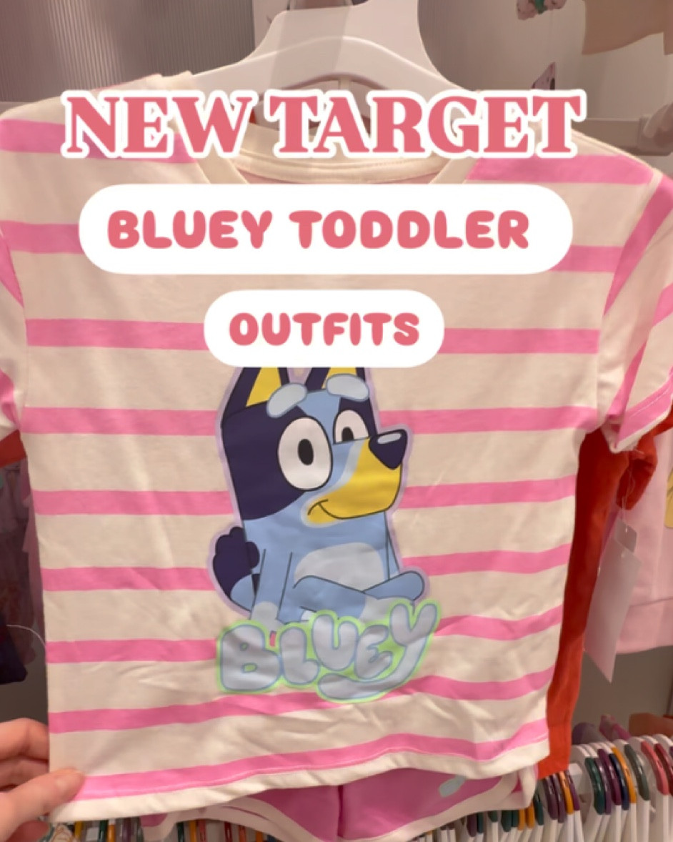 Target bluey outfits for spring! Toddler outfits 

#LTKsalealert #LTKSeasonal #LTKkids