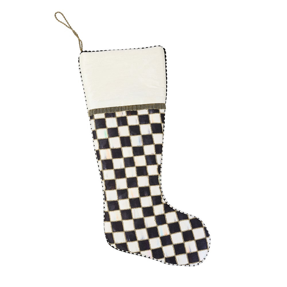 Courtly Check Stockings, Set of 2 | MacKenzie-Childs