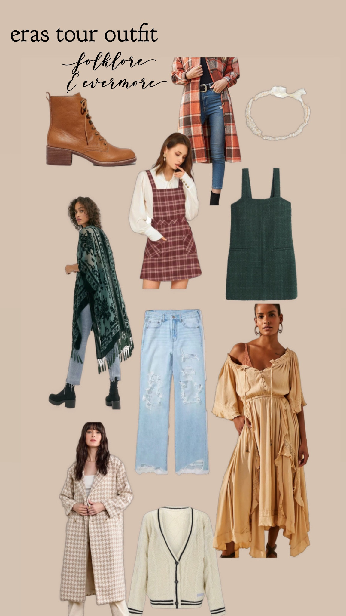 Eras Tour outfit inspo—Folkore & Evermore vibes #erastour #folklore #evermore #erastouroutfit #folkloreoutfit #taylorswiftoutfit #evermoreoutfit

#LTKFestival