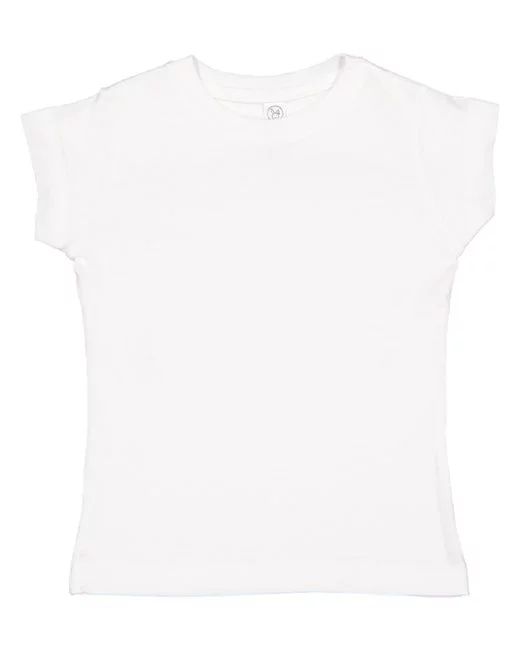 Toddler Girls' Fine Jersey T-Shirt WHITE 2T | Walmart (US)
